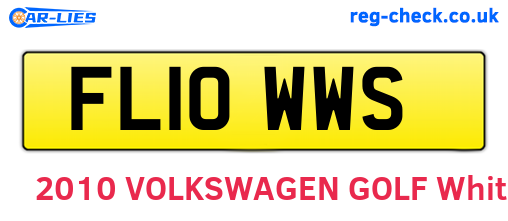 FL10WWS are the vehicle registration plates.