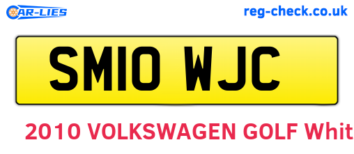 SM10WJC are the vehicle registration plates.