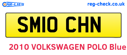 SM10CHN are the vehicle registration plates.