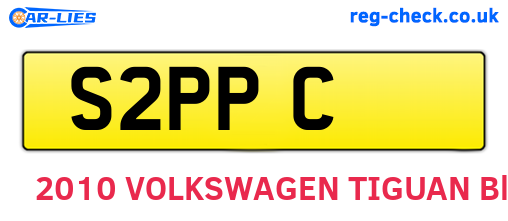 S2PPC are the vehicle registration plates.