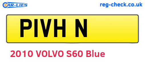 P1VHN are the vehicle registration plates.