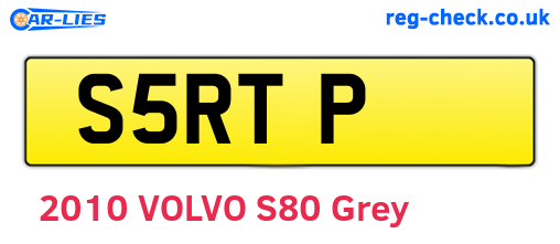 S5RTP are the vehicle registration plates.