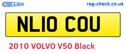 NL10COU are the vehicle registration plates.