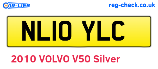 NL10YLC are the vehicle registration plates.