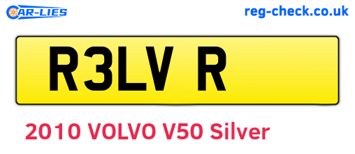 R3LVR are the vehicle registration plates.