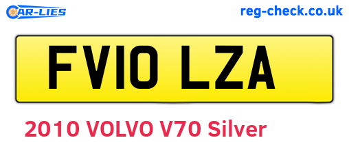 FV10LZA are the vehicle registration plates.