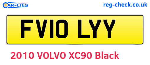 FV10LYY are the vehicle registration plates.