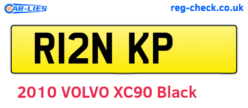 R12NKP are the vehicle registration plates.