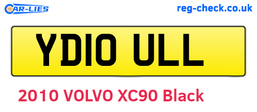 YD10ULL are the vehicle registration plates.