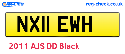 NX11EWH are the vehicle registration plates.