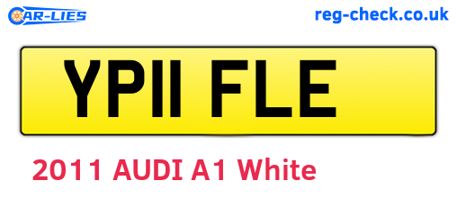 YP11FLE are the vehicle registration plates.