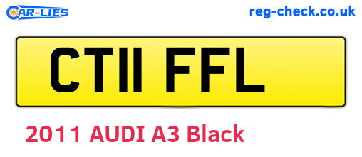 CT11FFL are the vehicle registration plates.