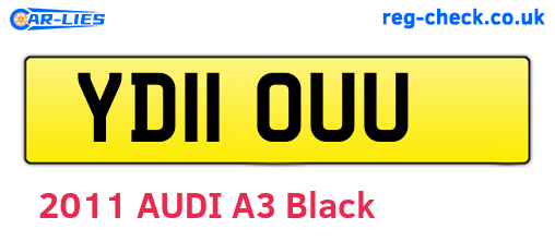 YD11OUU are the vehicle registration plates.