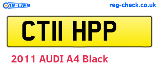 CT11HPP are the vehicle registration plates.