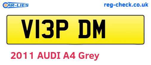 V13PDM are the vehicle registration plates.