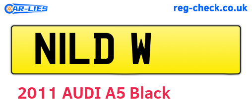 N1LDW are the vehicle registration plates.