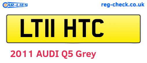 LT11HTC are the vehicle registration plates.
