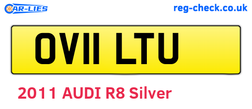 OV11LTU are the vehicle registration plates.