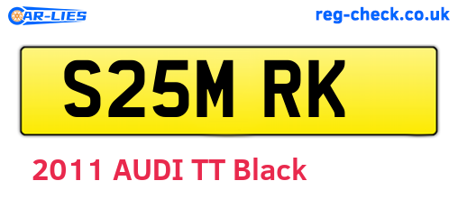 S25MRK are the vehicle registration plates.
