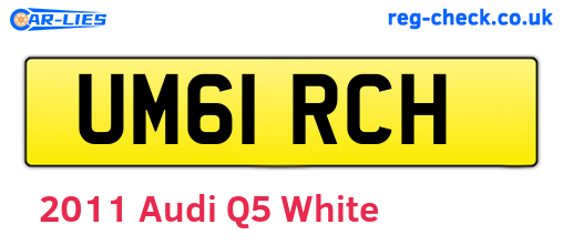 White 2011 Audi Q5 (UM61RCH)