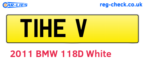 T1HEV are the vehicle registration plates.