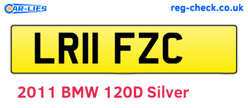 LR11FZC are the vehicle registration plates.