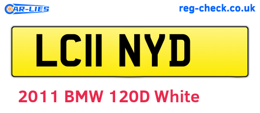 LC11NYD are the vehicle registration plates.