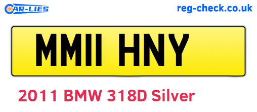 MM11HNY are the vehicle registration plates.