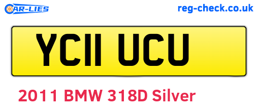 YC11UCU are the vehicle registration plates.