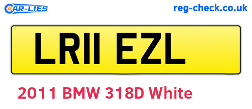 LR11EZL are the vehicle registration plates.