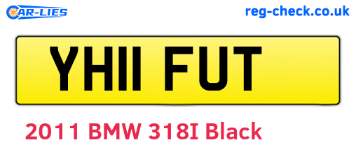 YH11FUT are the vehicle registration plates.