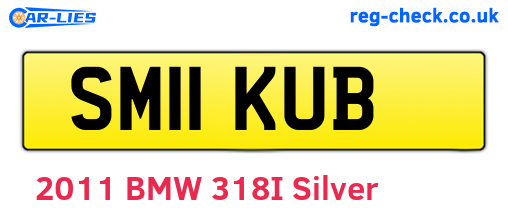 SM11KUB are the vehicle registration plates.