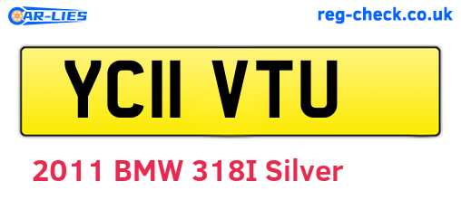 YC11VTU are the vehicle registration plates.
