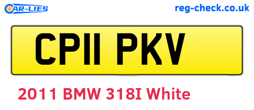 CP11PKV are the vehicle registration plates.