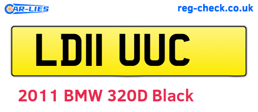 LD11UUC are the vehicle registration plates.