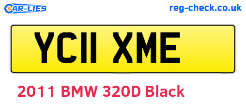 YC11XME are the vehicle registration plates.