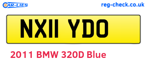 NX11YDO are the vehicle registration plates.