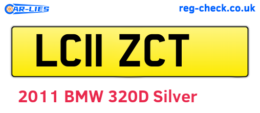 LC11ZCT are the vehicle registration plates.