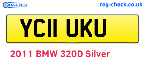 YC11UKU are the vehicle registration plates.