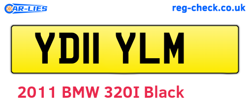 YD11YLM are the vehicle registration plates.