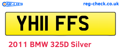 YH11FFS are the vehicle registration plates.