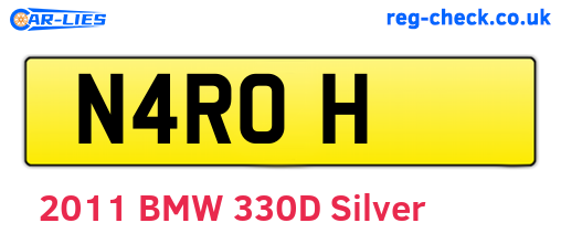 N4ROH are the vehicle registration plates.