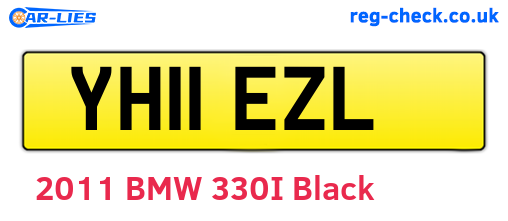 YH11EZL are the vehicle registration plates.