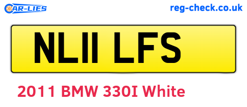 NL11LFS are the vehicle registration plates.