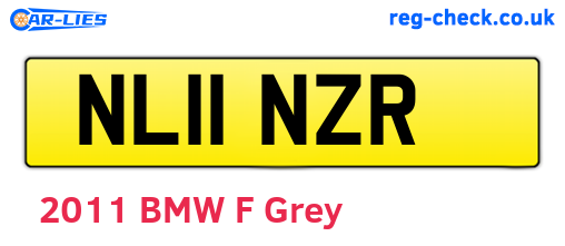 NL11NZR are the vehicle registration plates.