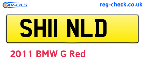 SH11NLD are the vehicle registration plates.