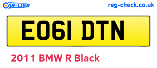 EO61DTN are the vehicle registration plates.