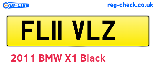 FL11VLZ are the vehicle registration plates.