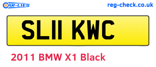 SL11KWC are the vehicle registration plates.
