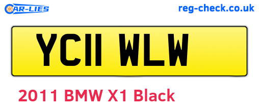YC11WLW are the vehicle registration plates.